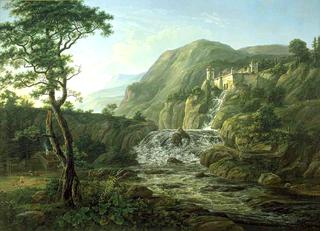 Mountain Landscape with a Castle