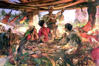 Stradivarius in His Workshop at Cremona