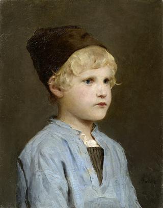 Portrait of a Boy with Cap