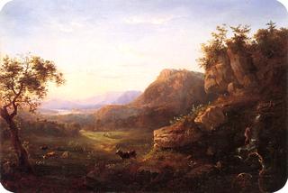 View of the Hudson River Valley