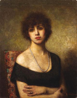 Girl with a Pearl Necklace
