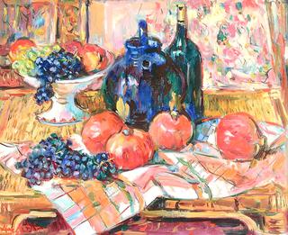 Still Life with Pomegranates
