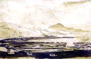 地中海沿岸，风暴逼近
