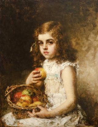 Portrait of a young girl