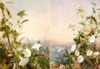 Still life of flowers, Capri
