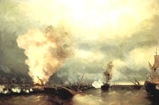 Sea buttle near Vyborg