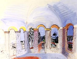 The Terrace with Arches at Vallauris
