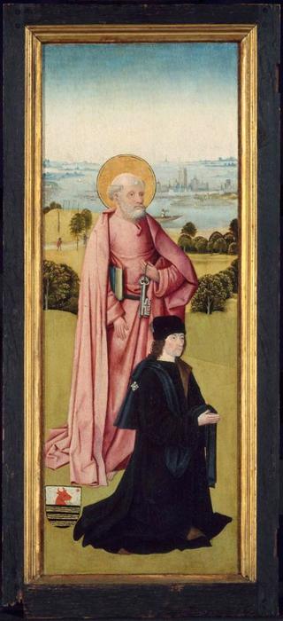 Frankel van Langhel and His Sons with Saint John the Evangelist