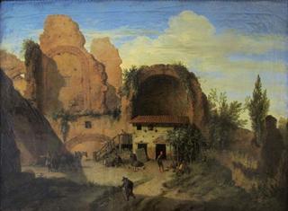 Ruins with an Inn