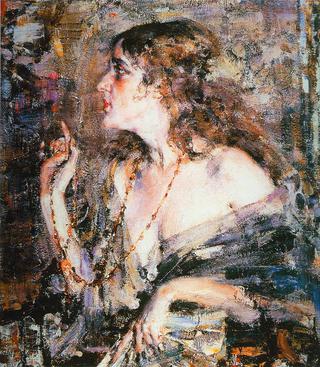 Portrait of Ariadna Mikeshina