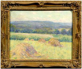 Haystacks in France