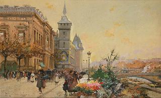 Flower Market in Paris