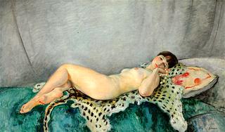 Nude on a Leopard Skin
