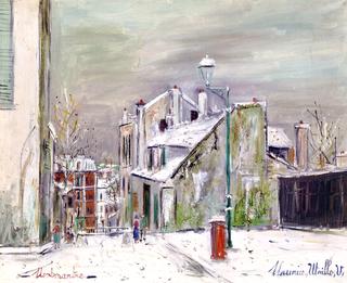 The House of Mimi Pinson in the Snow