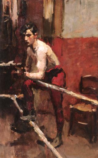 Boxer Theo Huizenaar