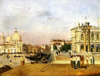Venice, the Molo towards Ovest