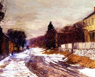 Village in Winter