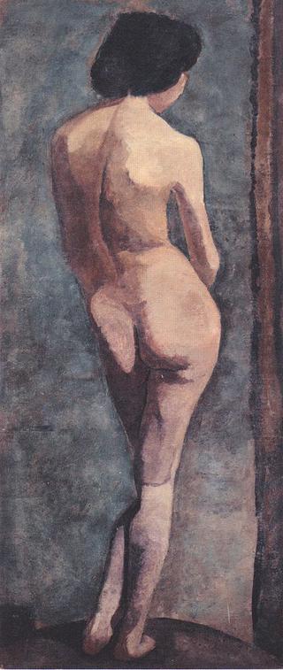 Standing Female Nude, Back View