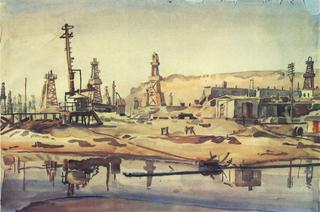 Oil Wells in Baku