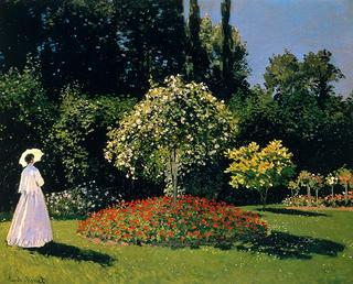 Jeanne-Marguerite Lecadre in the Garden