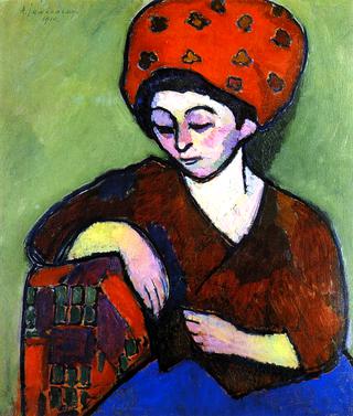 Helene in Colored Turban