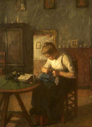The Young Seamstress