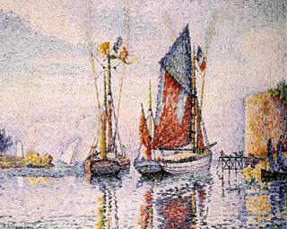 Tuna Boats Departing, Concarneau