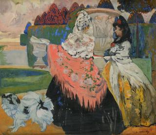 Women in Mantillas