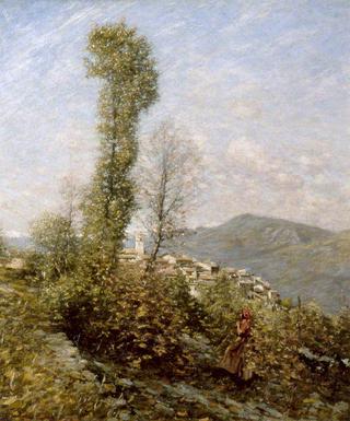 A Hillside Village in Provence, France
