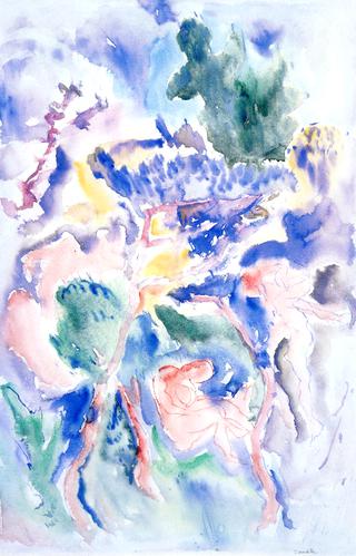 Three Figures in a Landscape