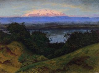 Hekla from Laugardalur