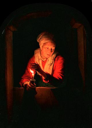 Old Woman with a Candle
