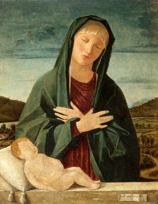 The Madonna Adoring the Sleeping Christ Child