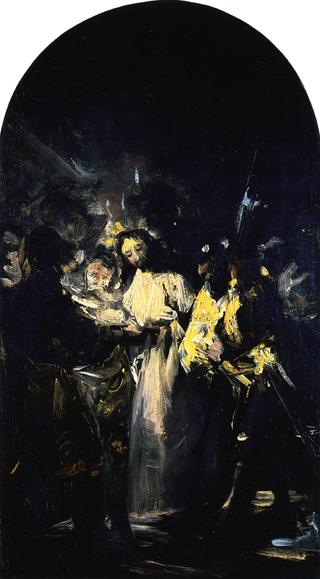 Sketch for The Arrest of Christ