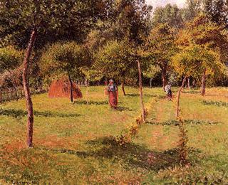Enclosed Field at Eragny