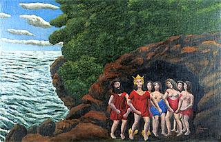 Mercury Asking Circe to Free Ulysses