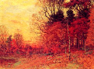 New England Autumn Landscape