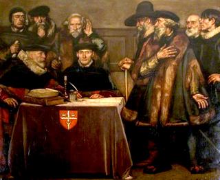 Dutch Refugees Fleeing from the Persecution of the Duke of Alva