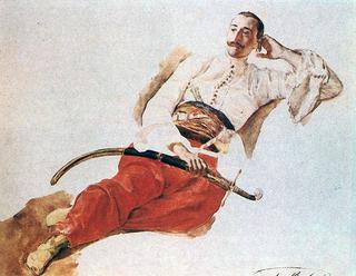 Portrait of P.A. Chikhachev