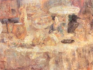 Still Life with Japanese Doll