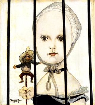 Girl with a Mexican Doll