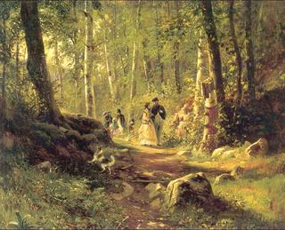 Walk in a forest