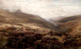 Moorland Scene, Derbyshire