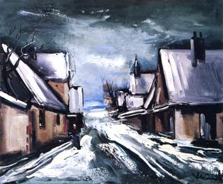 Village in the Snow