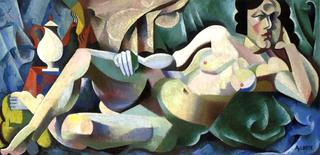 Nude Lying Down