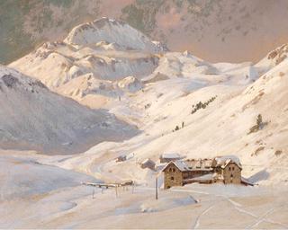 Seekar House and Mount Seekarspitze