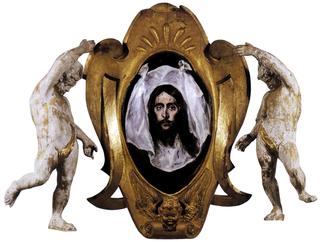 Escutcheon with St Veronica's Veil