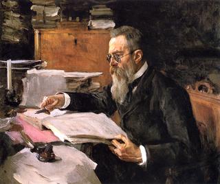 Portrait of Nikokai Andreyevich Rimsky-Korsakov