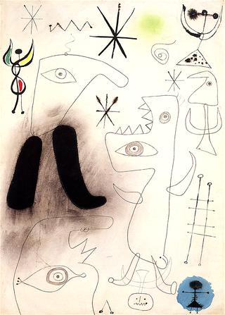 Figures, Birds, Stars