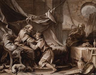 Jacob Receiving Isaac's Blessing